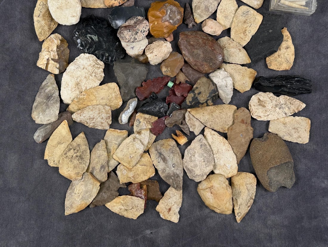 Ancient Native American Indian Stone Artifacts - 3