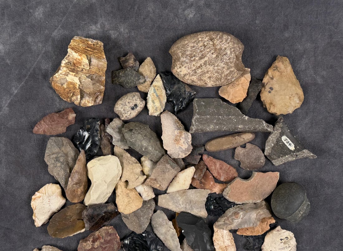Ancient Native American Indian Stone Artifacts - 2