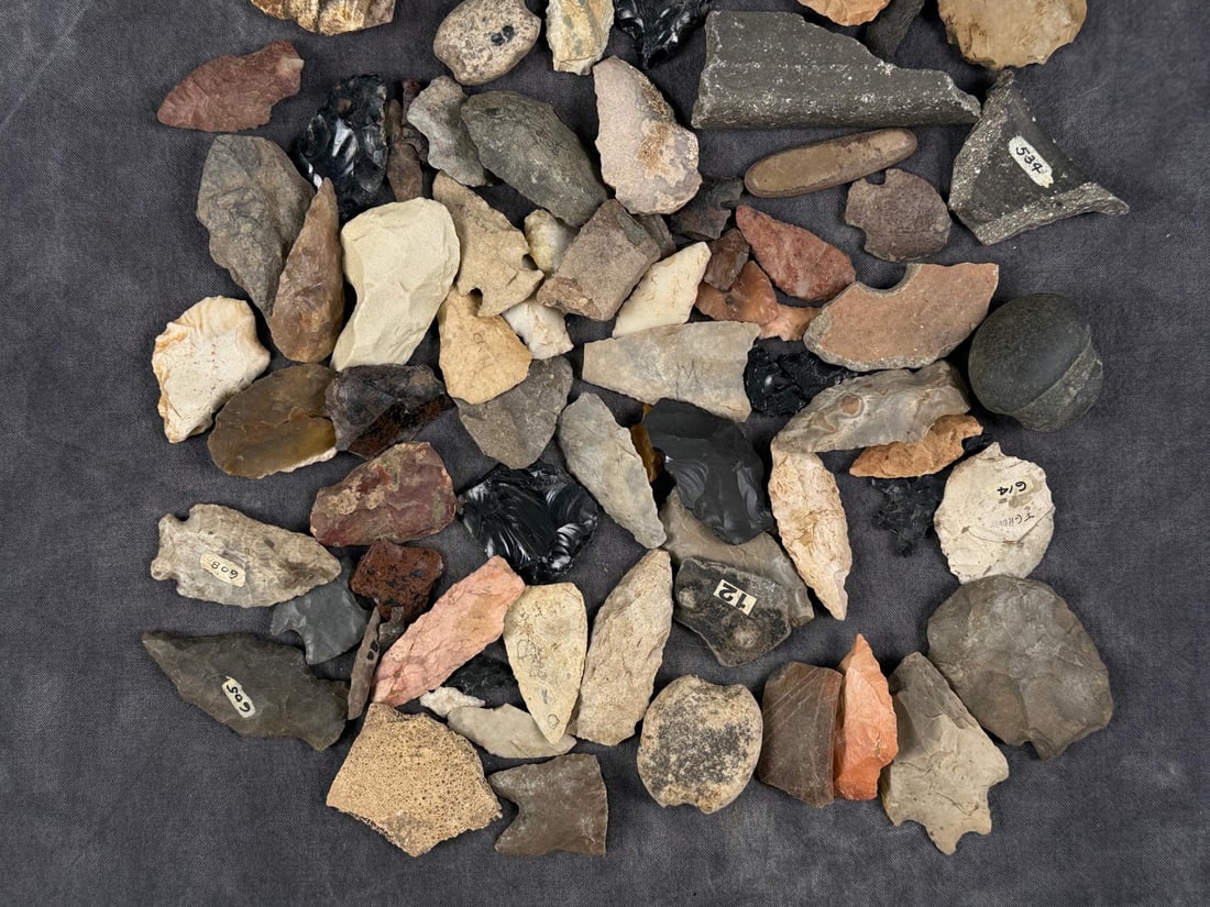 Ancient Native American Indian Stone Artifacts - 3