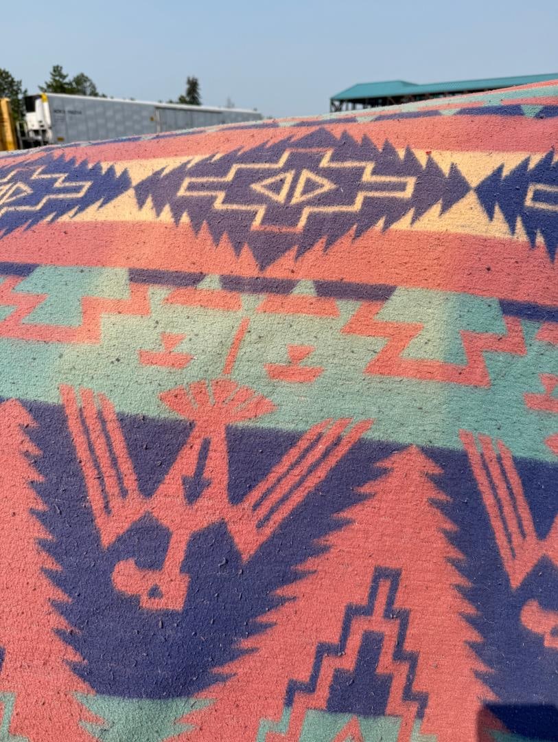 Beacon Mills Native American Pattern Camp Blanket - 5