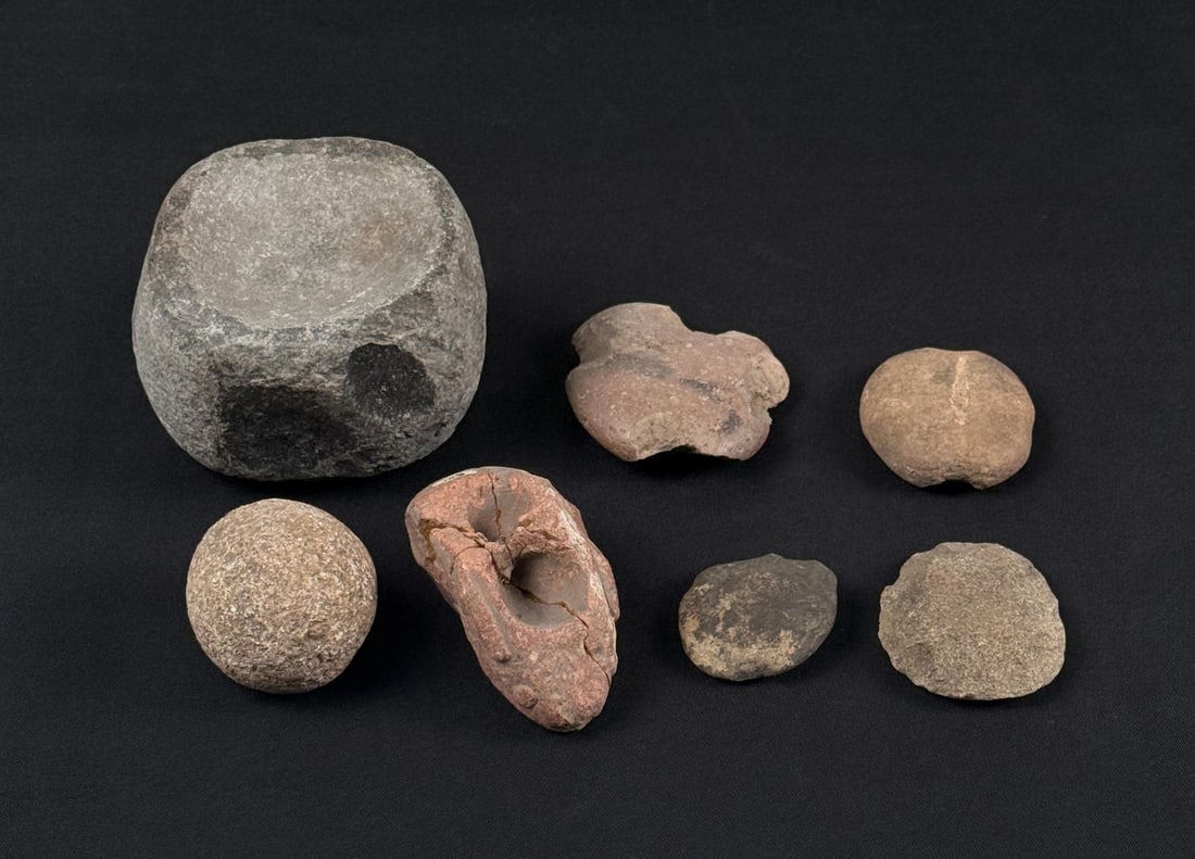 Ancient Native American Indian Stone Tools: Nice grouping