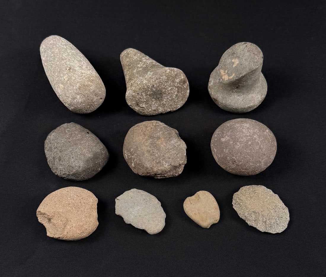 Ancient Native American Indian Stone Tools: Nice grouping