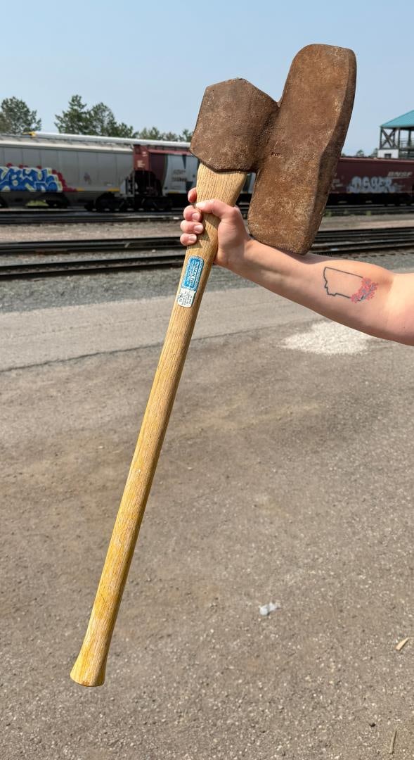 Antique Broad Axe - 2