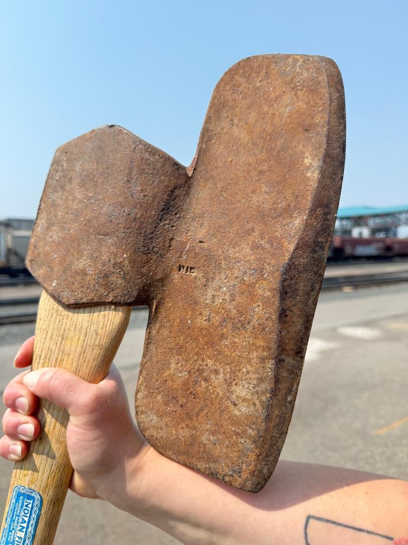 Antique Broad Axe - 3