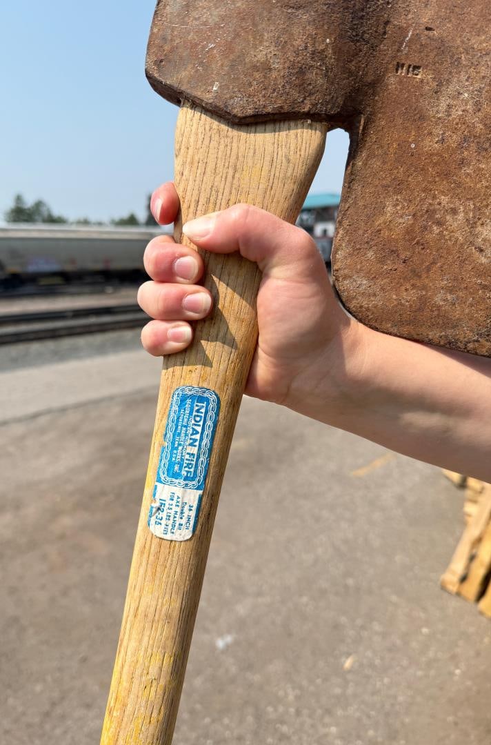 Antique Broad Axe - 4