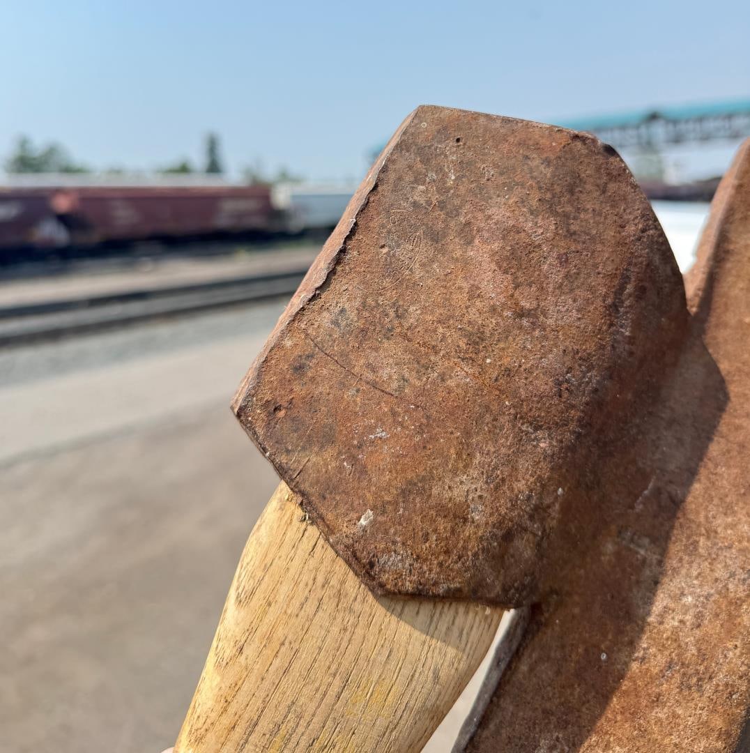 Antique Broad Axe - 5