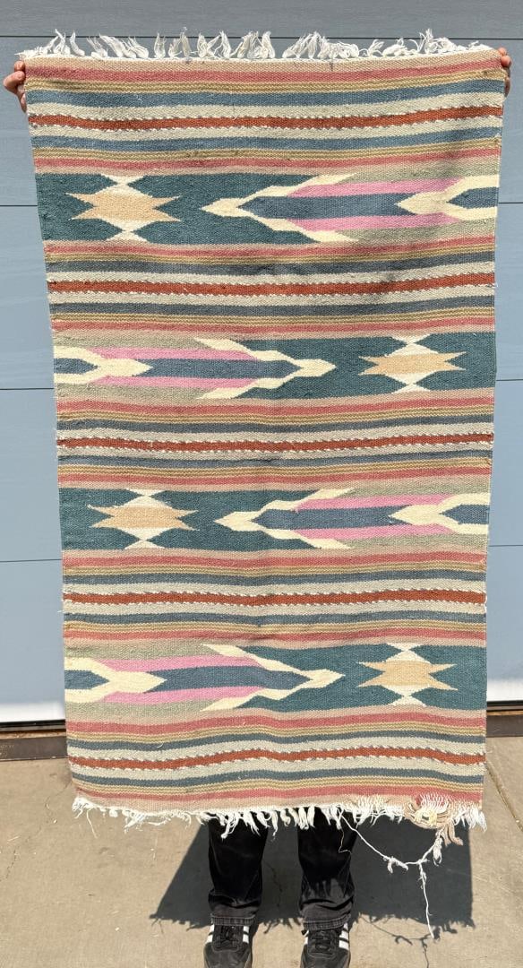 Mexican Saddle Blanket Rug - 2