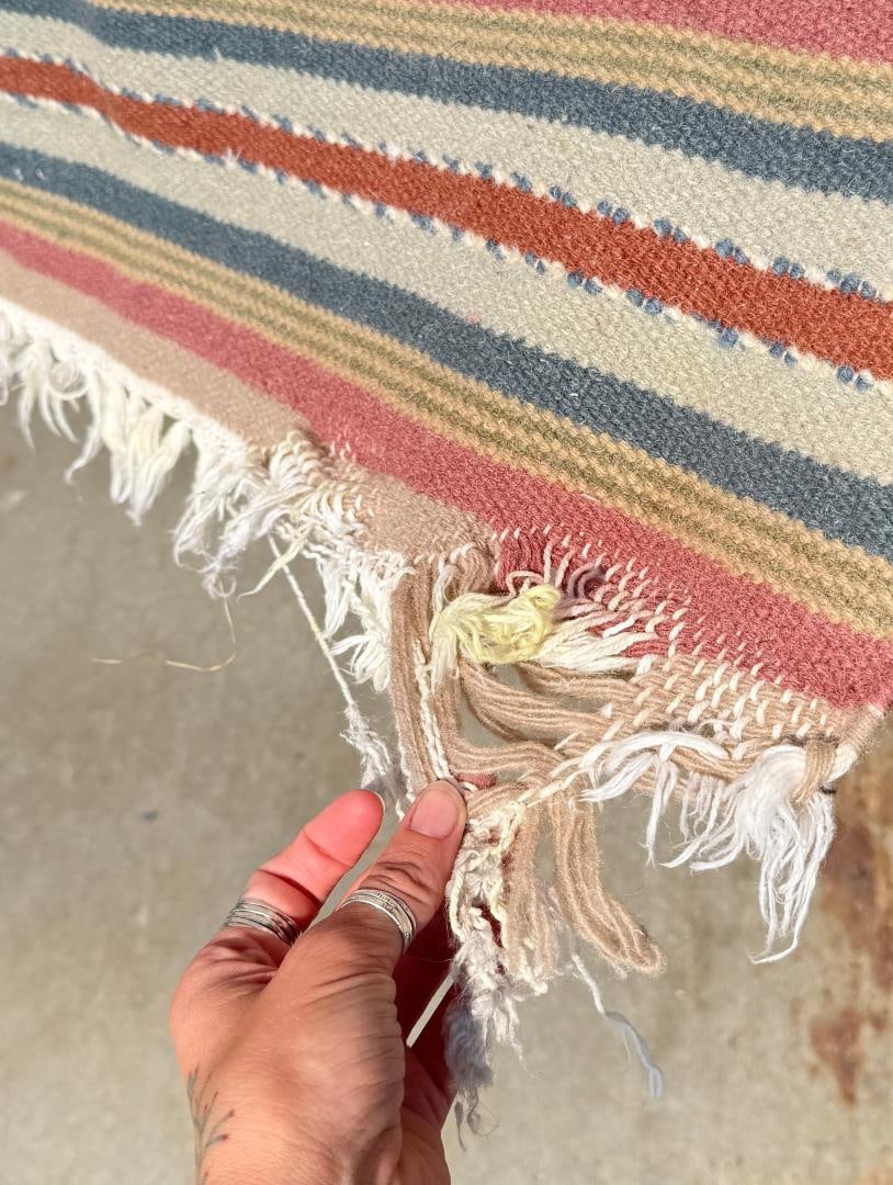 Mexican Saddle Blanket Rug - 3