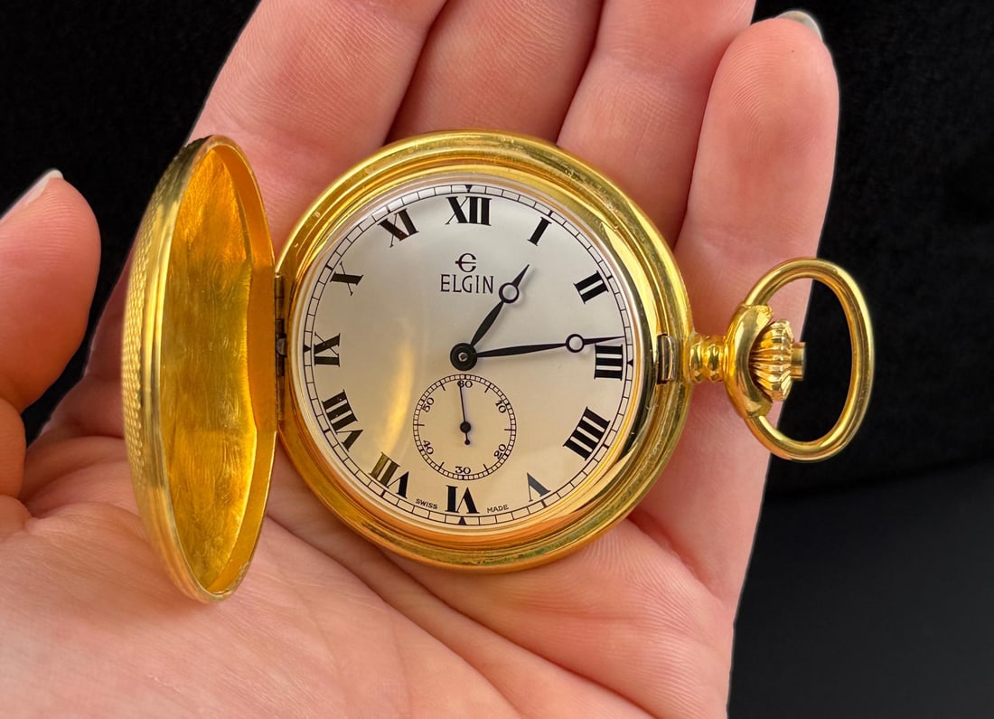 Elgin Pocket Watch: Working