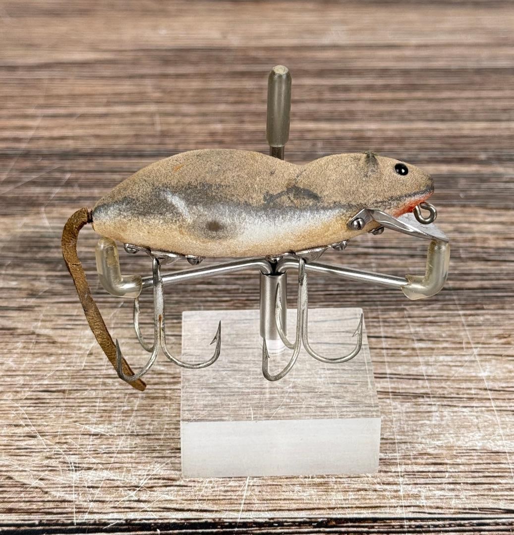 Heddon Meadow Mouse Fishing Lure: Nice example.