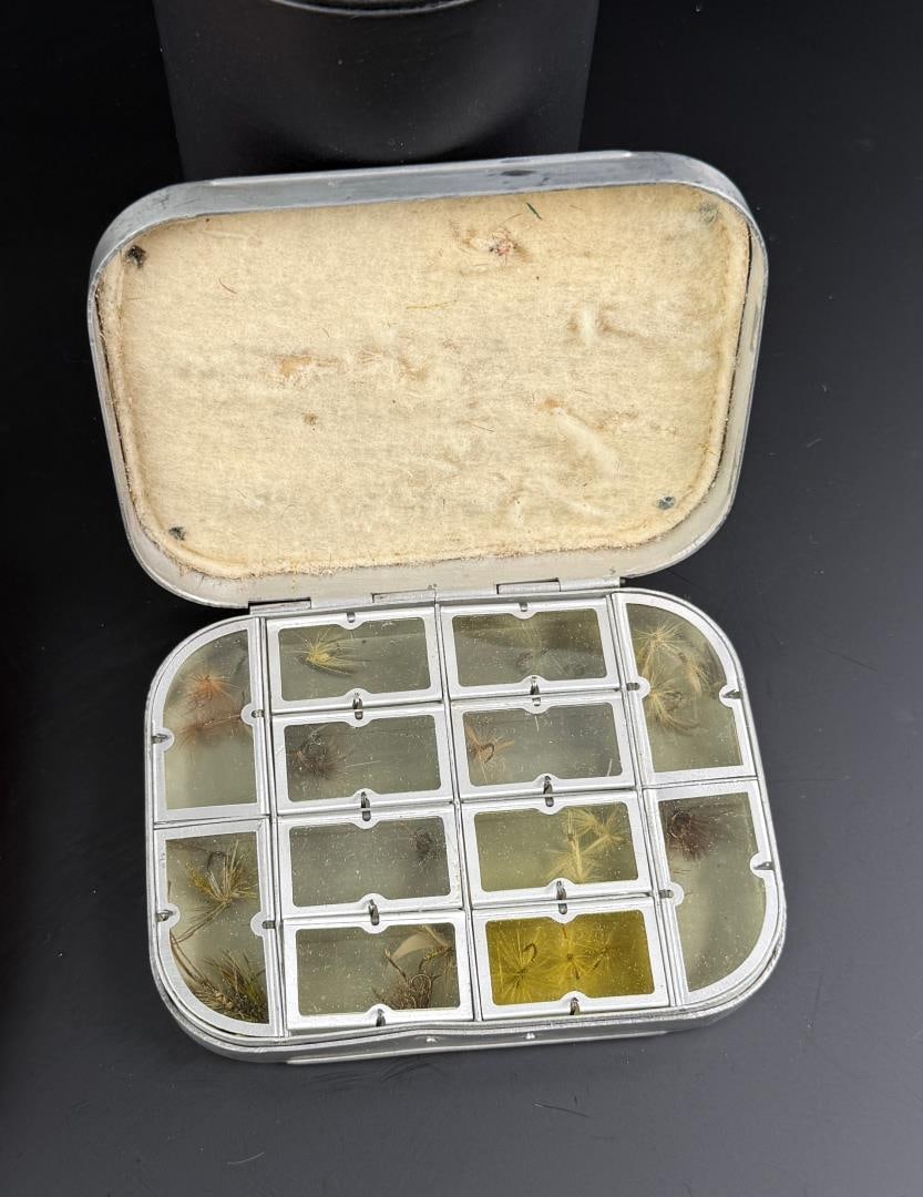 Hardy Bros Wheatley Fly Fishing Fly Box: Nice example