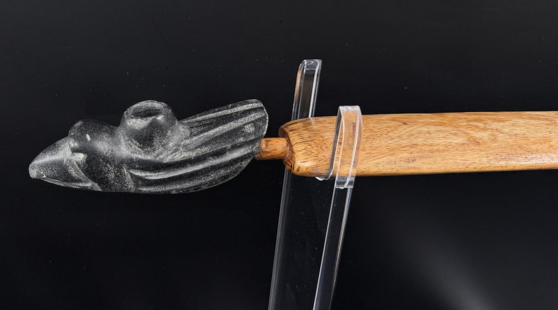 Native American Indian Peace Pipe - 3