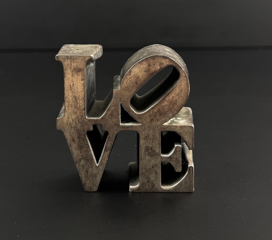 Robert Indiana Love Paperweight (1 of 4)