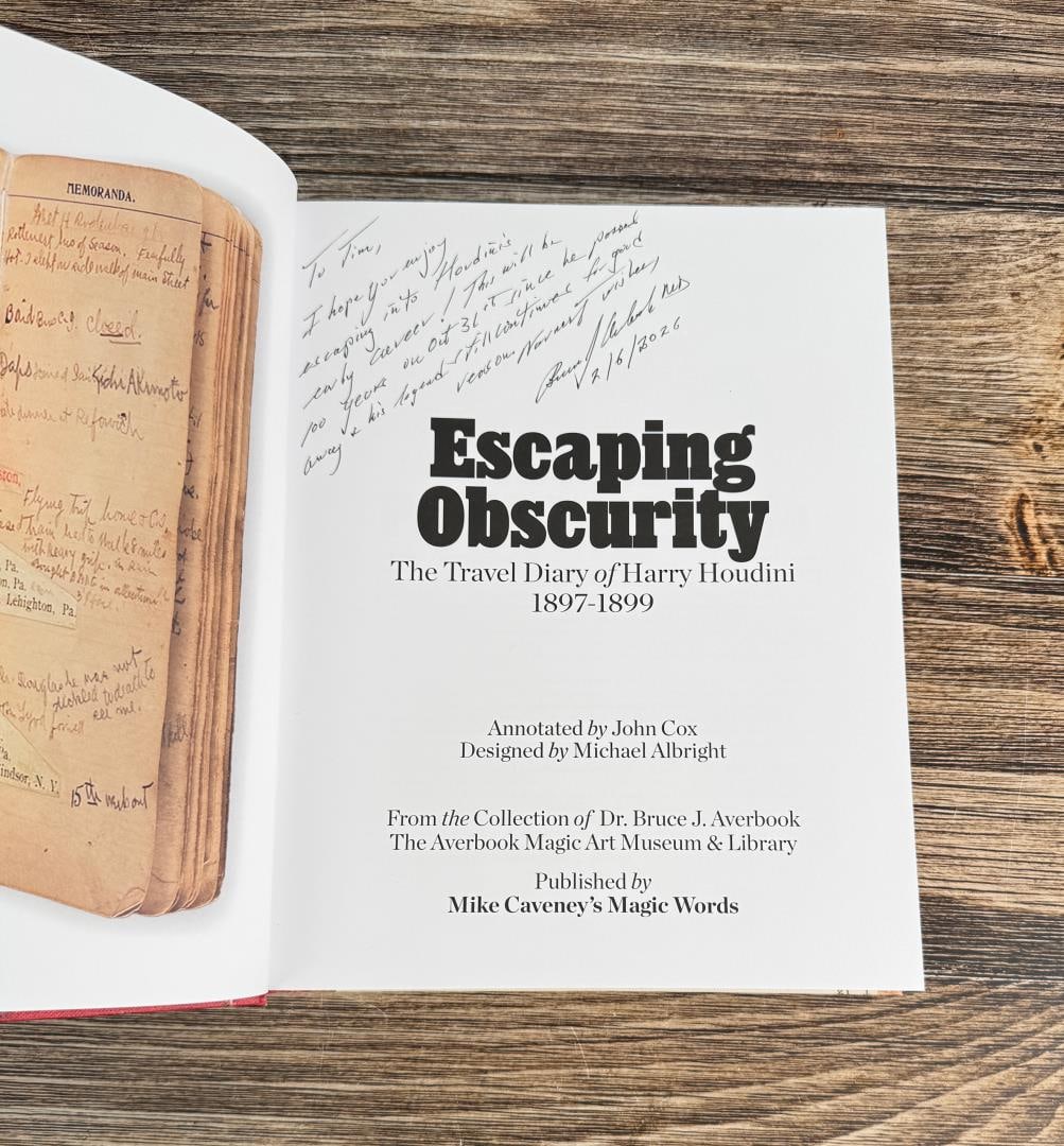 Escaping Obscurity Author Signed - 4