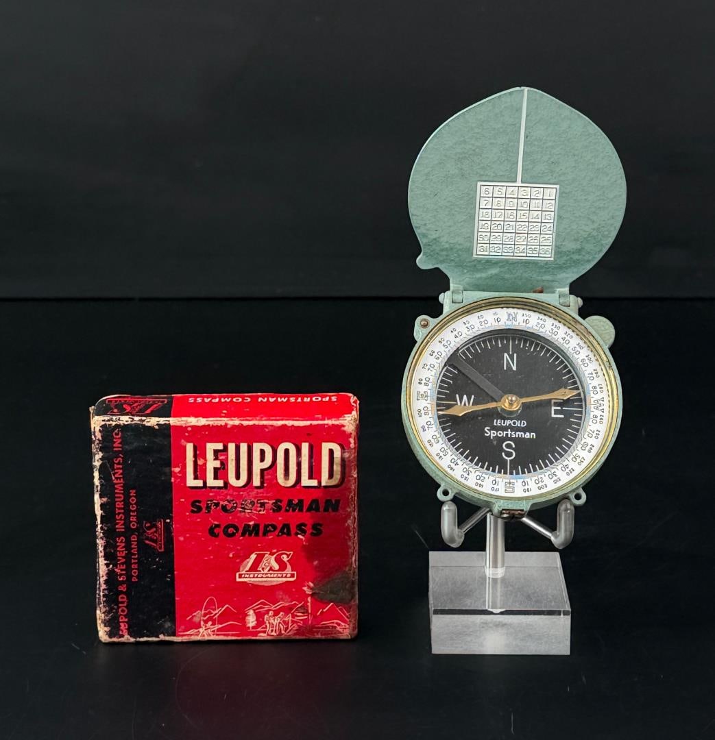 Leupold Sportsman Compass: Nice example in box.