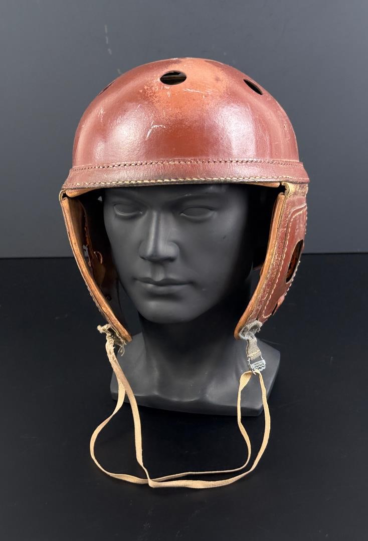 Wilson Athletic Goods Leather Football Helmet: Size 7 1/4