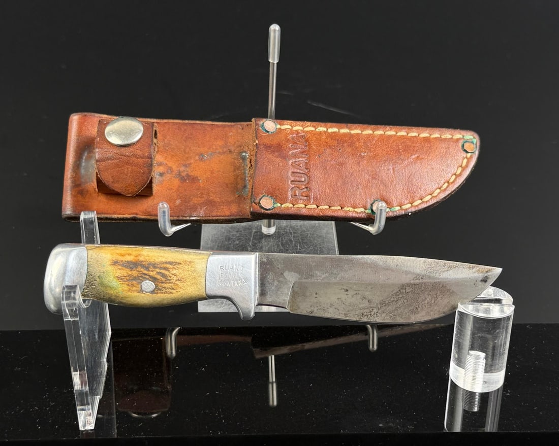 Ruana Bonner Montana 10b Smokejumper Knife: 6 1/4" long.