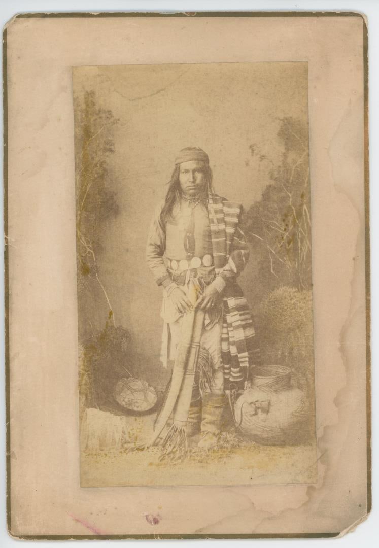 Alfred Frank Randall Apache Indian Photo (1 of 3)