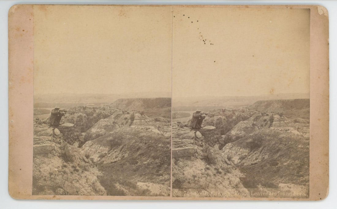 W.R. Cross Wiseman Indian Massacre Stereoview (1 of 3)