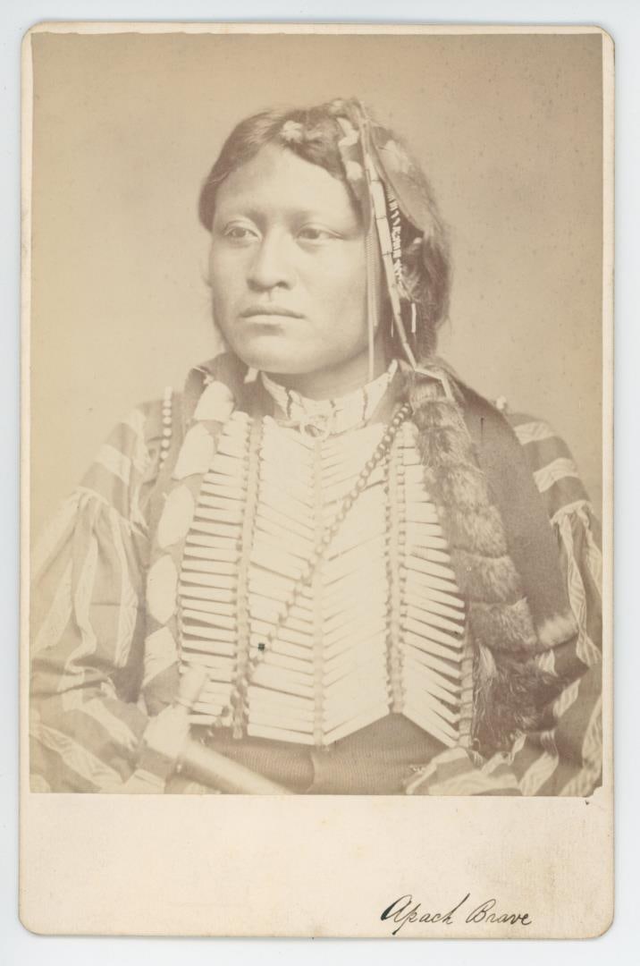 W.S. Soule Apache Chief Pacer's Son Photo: Son of the Apache Chief Pacer. 4 1/4" by 6 1/2".