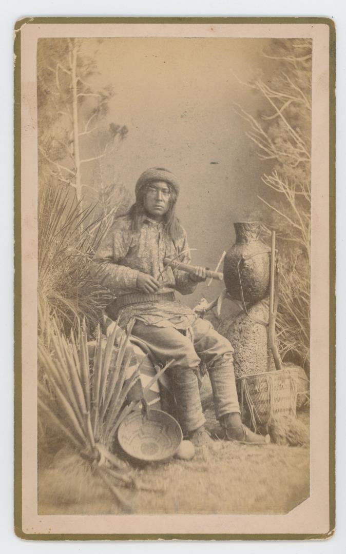 Alfred Frank Randall Apache Indian Photo (1 of 3)