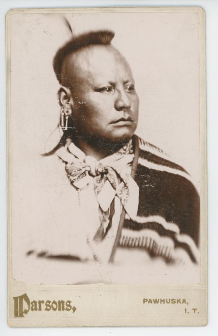 G.W. Parsons Osage Oklahoma Territory Indian Photo (1 of 3)