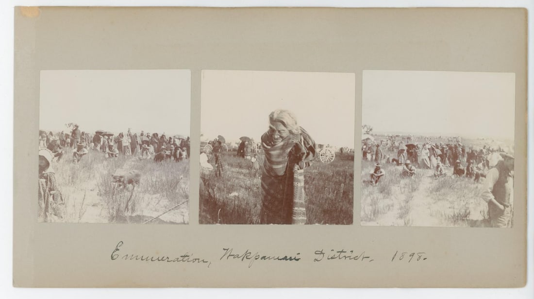 Pine Ridge Sioux Indian Enumeration Photo: 6" by 11"