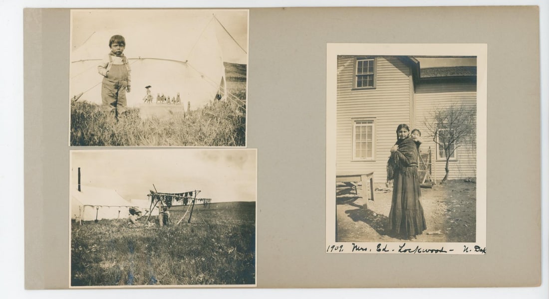 Pine Ridge Sioux Indian Photo: 6" by 11"