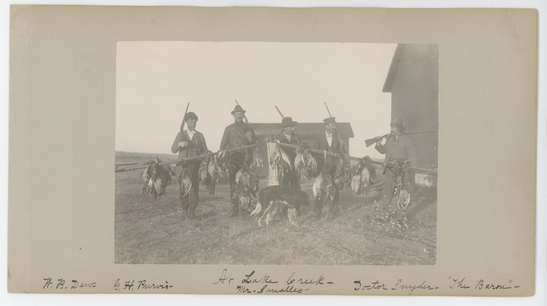 Pine Ridge Sioux Indian Agency Hunting Photo: 6" by 11"