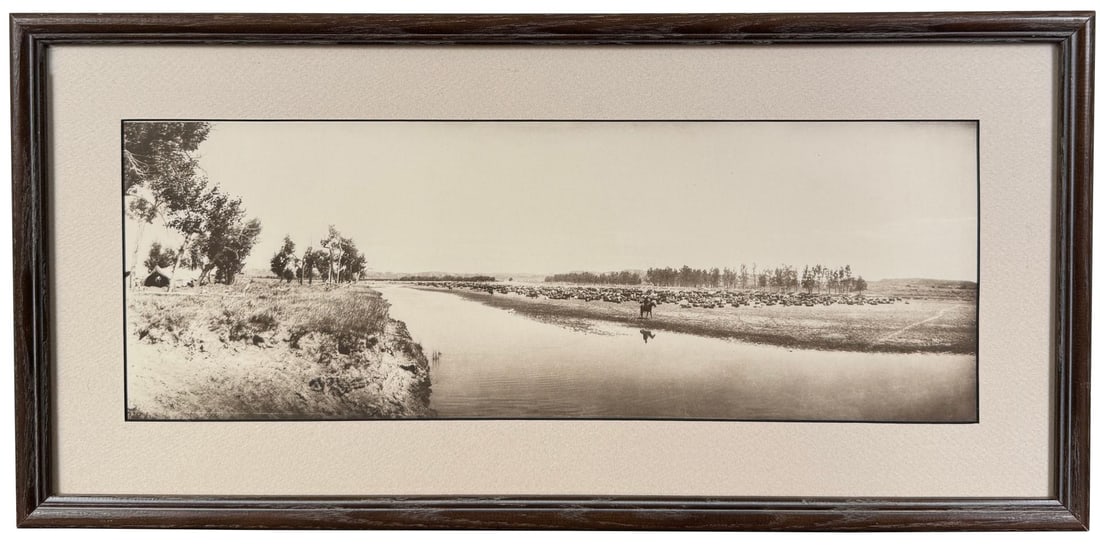 Laton Alton L.A. Huffman Montana Collotype (1 of 6)