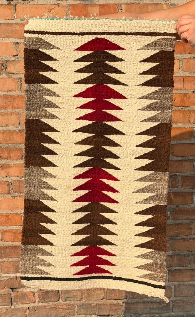 Navajo Indian Gallup Throw Saddle Blanket (1 of 4)