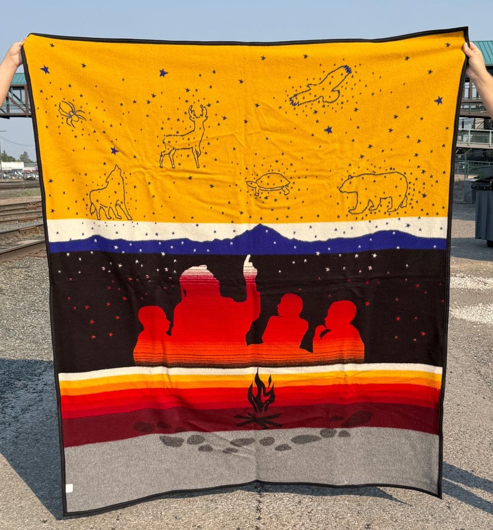 Pendleton Keep My Fires Burning Wool Blanket - 3