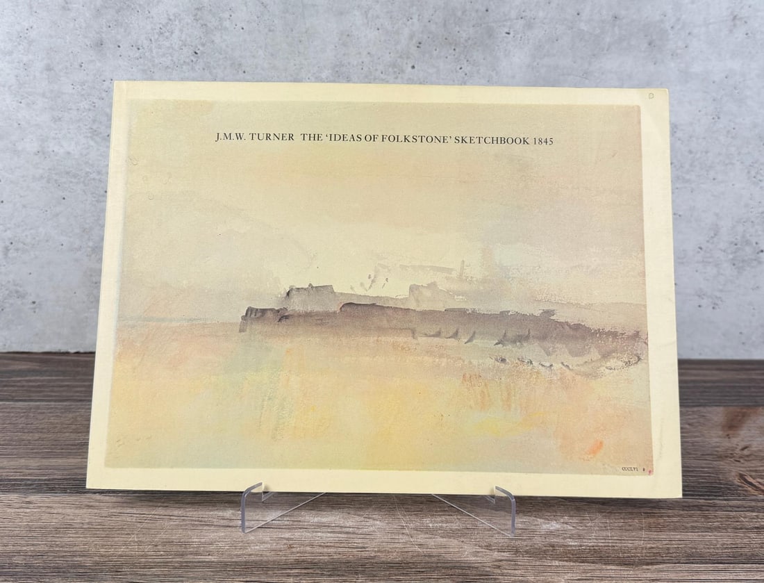 JMW Turner The Ideas of Folkstone Sketchbook 1845: The Tate Gallery. 1987.
