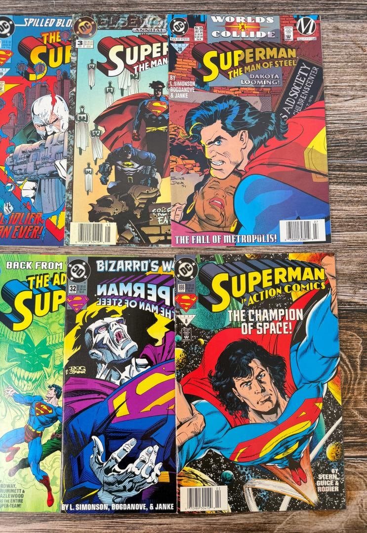 Collection of Superman Comic Books (1 of 9)
