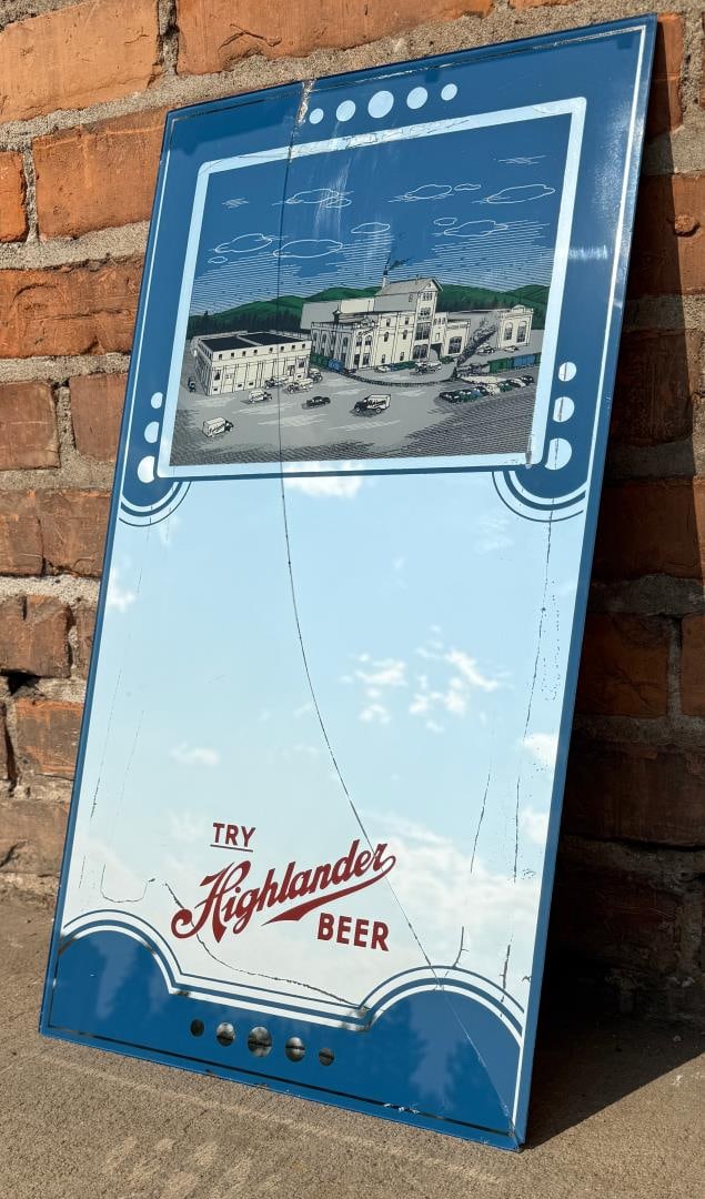 Highlander Beer Missoula Montana Factory Mirror (1 of 5)