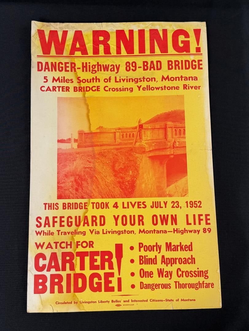 Carter Bridge Yellowstone Park Montana Poster (1 of 4)