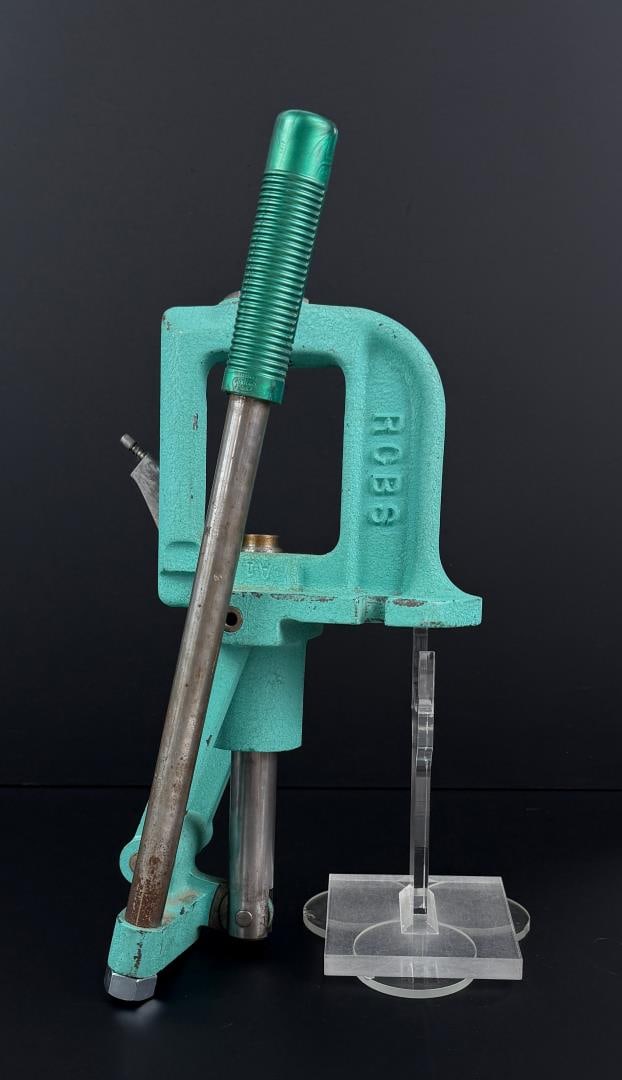 RCBS Rock Chucker Reloading Press: Nice example.