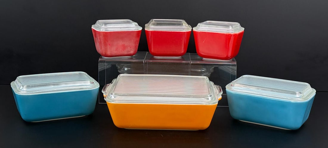 Pyrex Primary Color Refrigerator Dish Set (1 of 20)
