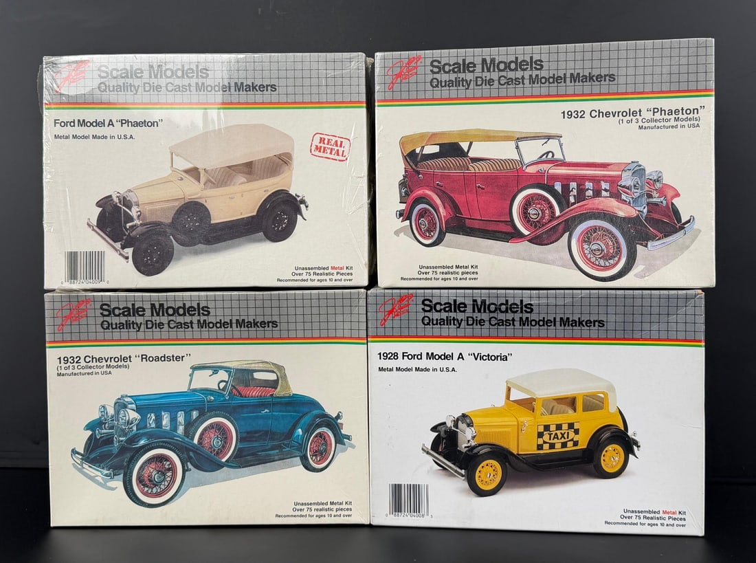 Hubley JLE Scale Models Die Cast Car Kits (1 of 7)