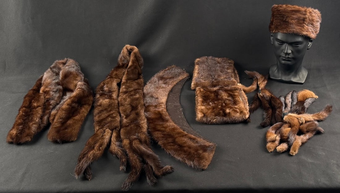 Collection of Mink Fur Stoles (1 of 10)