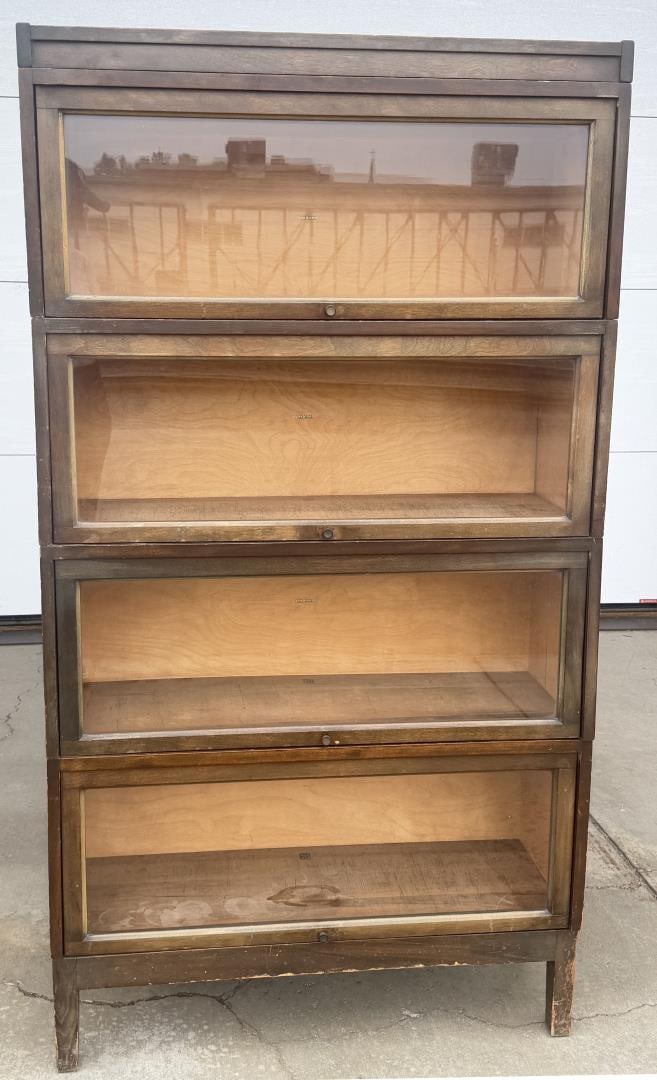 Shaw Walker 4 Section Barrister Lawyers Bookcase (1 of 10)
