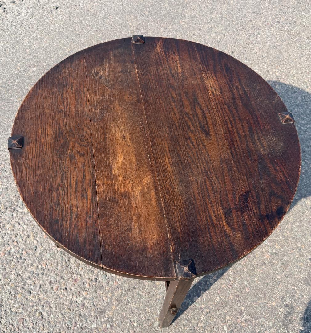 Arts & Crafts Mission Oak Table (1 of 6)