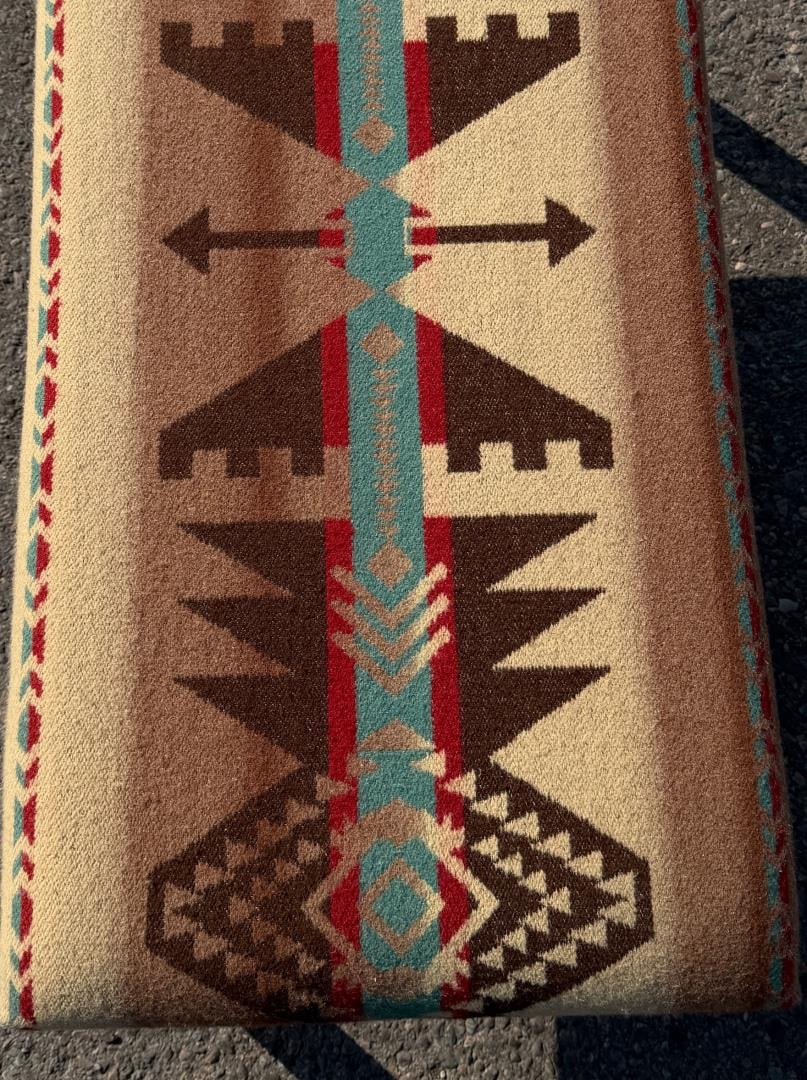 Custom Made Montana Lodge Camp Blanket Bench (1 of 8)