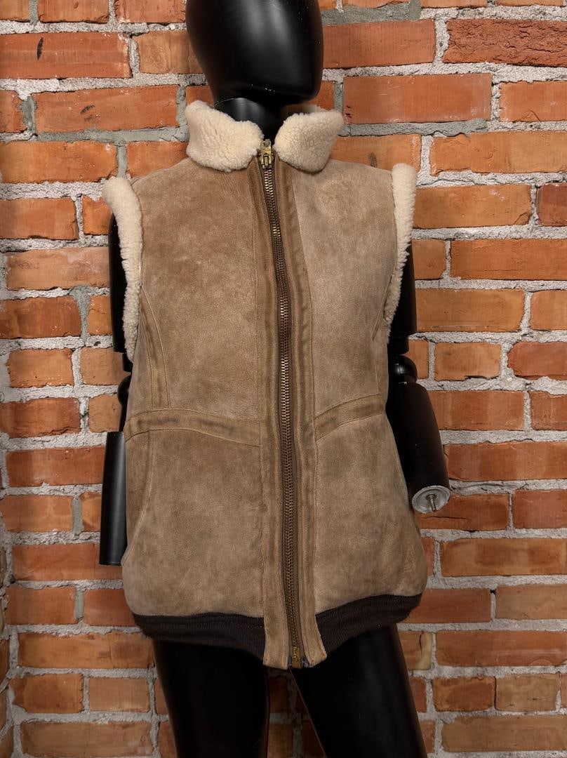 High Plains Helena Montana Shearling Leather Vest (1 of 5)