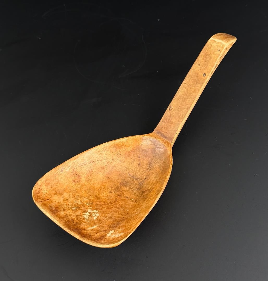 Native American Indian Feast Ladle Spoon: 8 5/8" long.