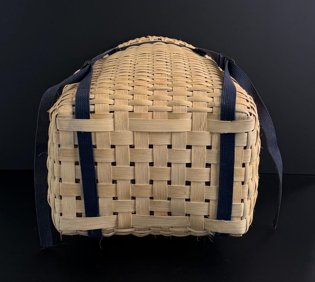 Splint Oak Basket Trapper Backpack - 5