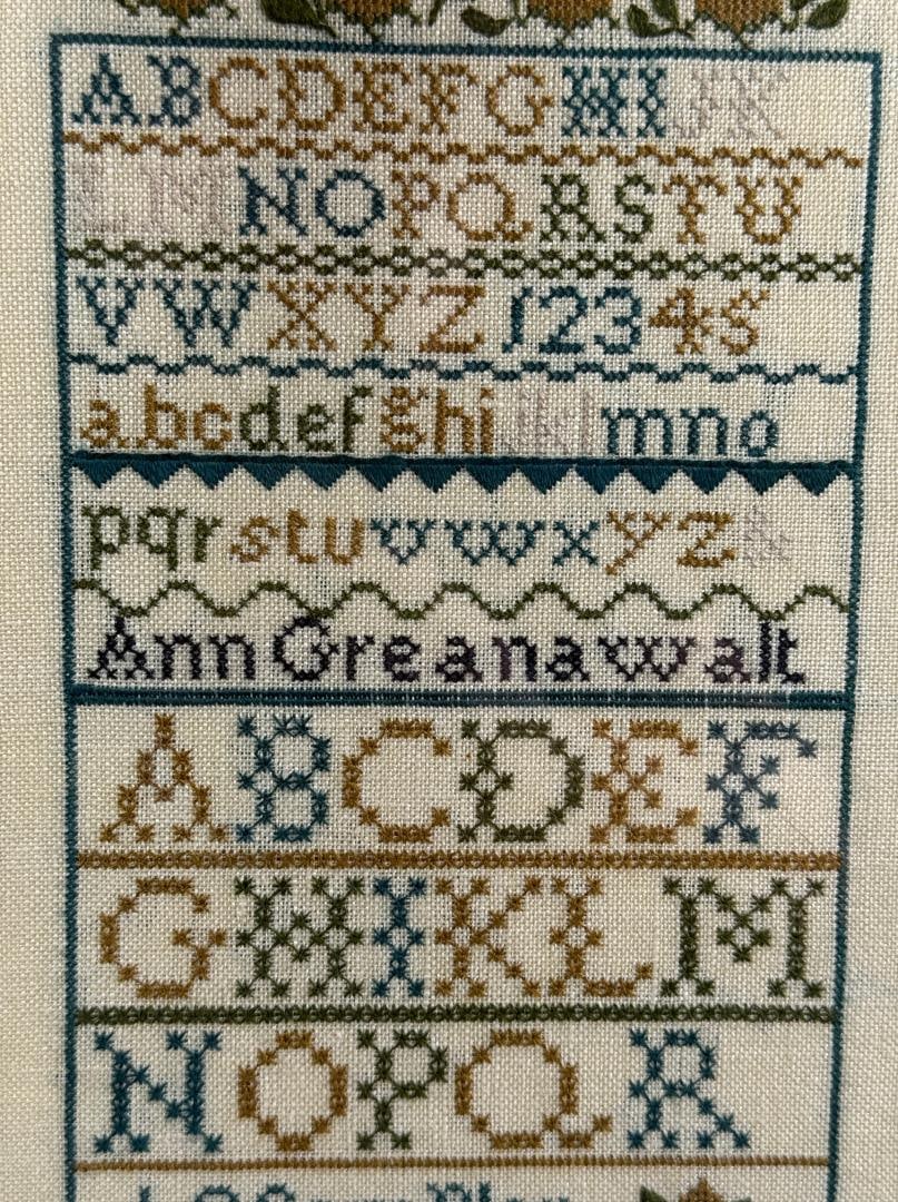 Ann Greanawalt Sampler - 2