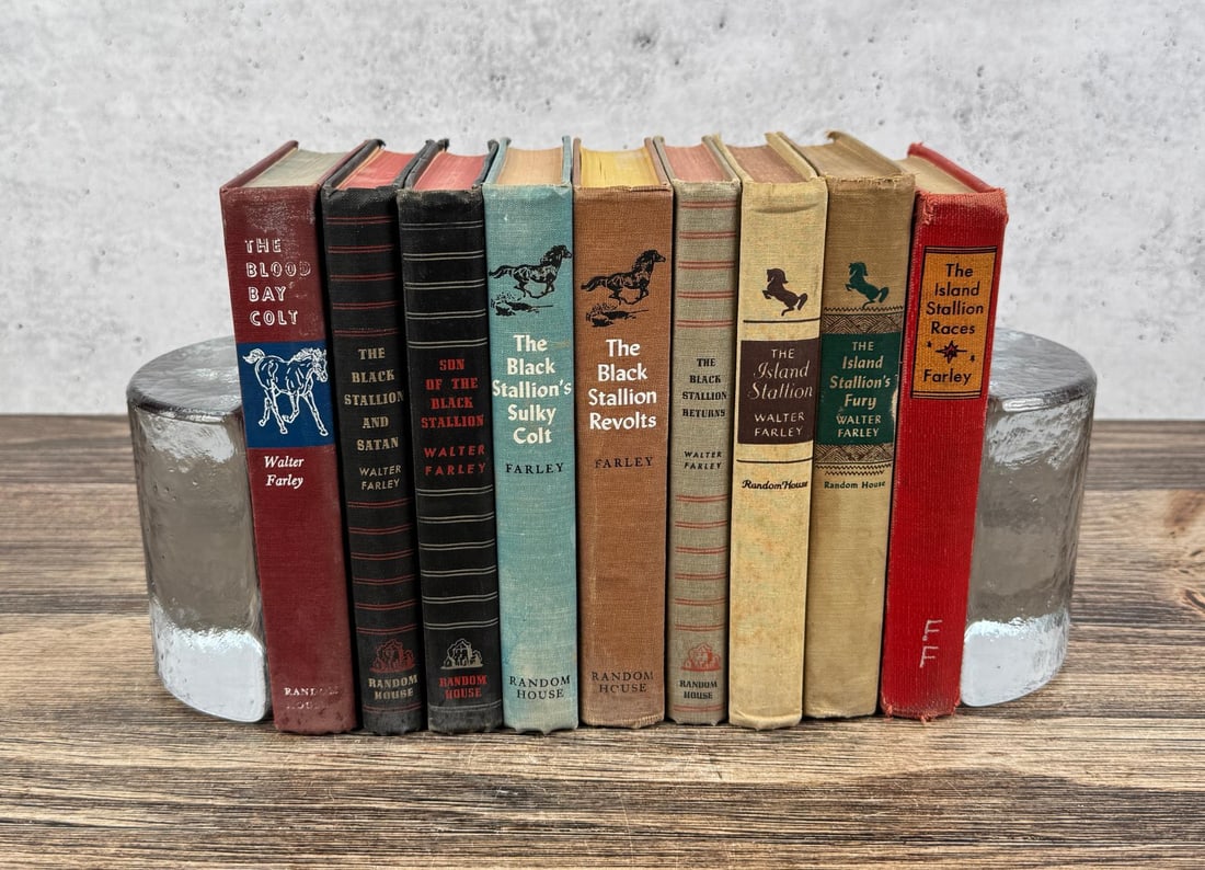 Collection of The Black Stallion Books: Walter Farley. Copyrights vary between 1949-1955.