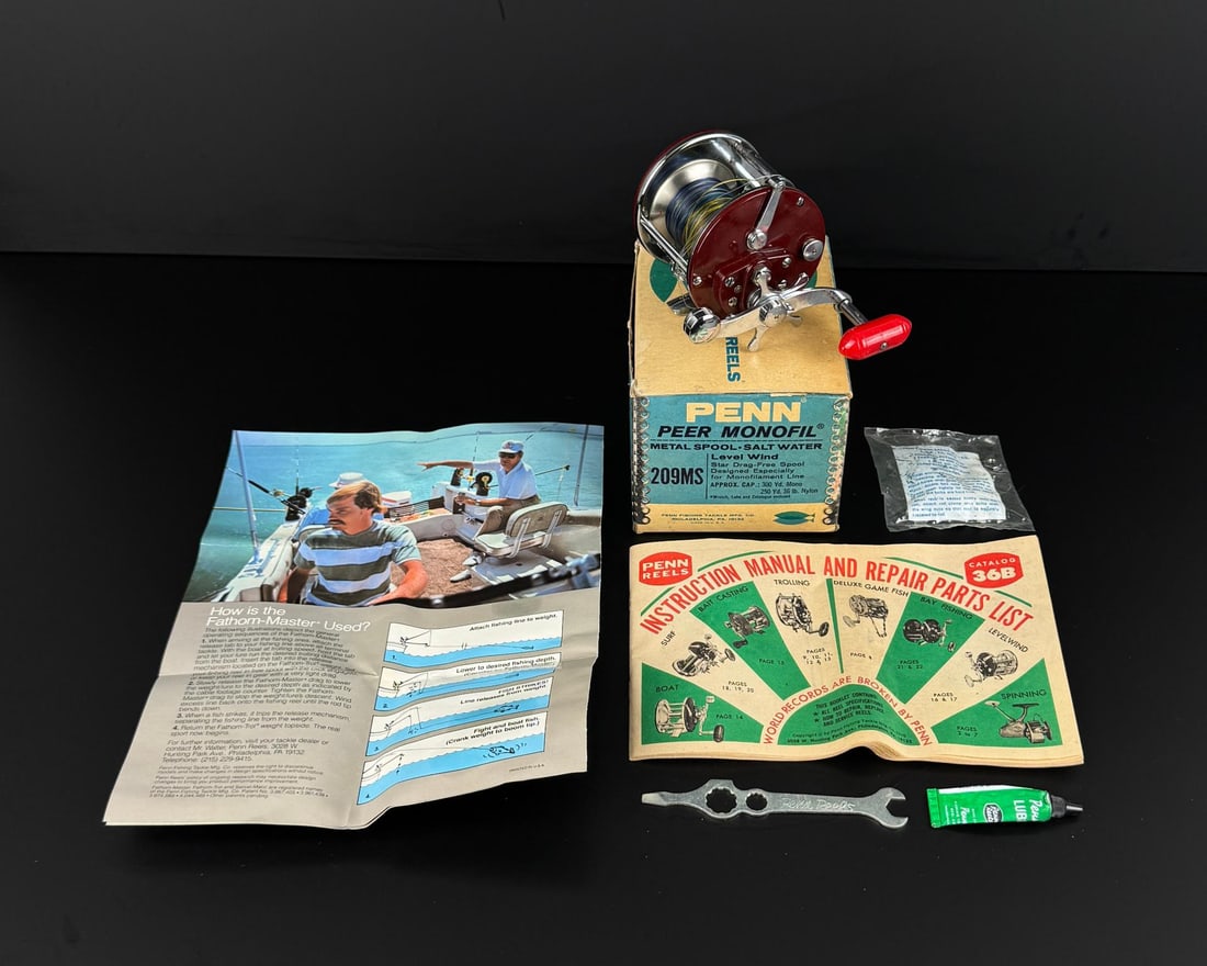 Penn Peer Monofil 209MS Salt Water Fishing Reel (1 of 9)