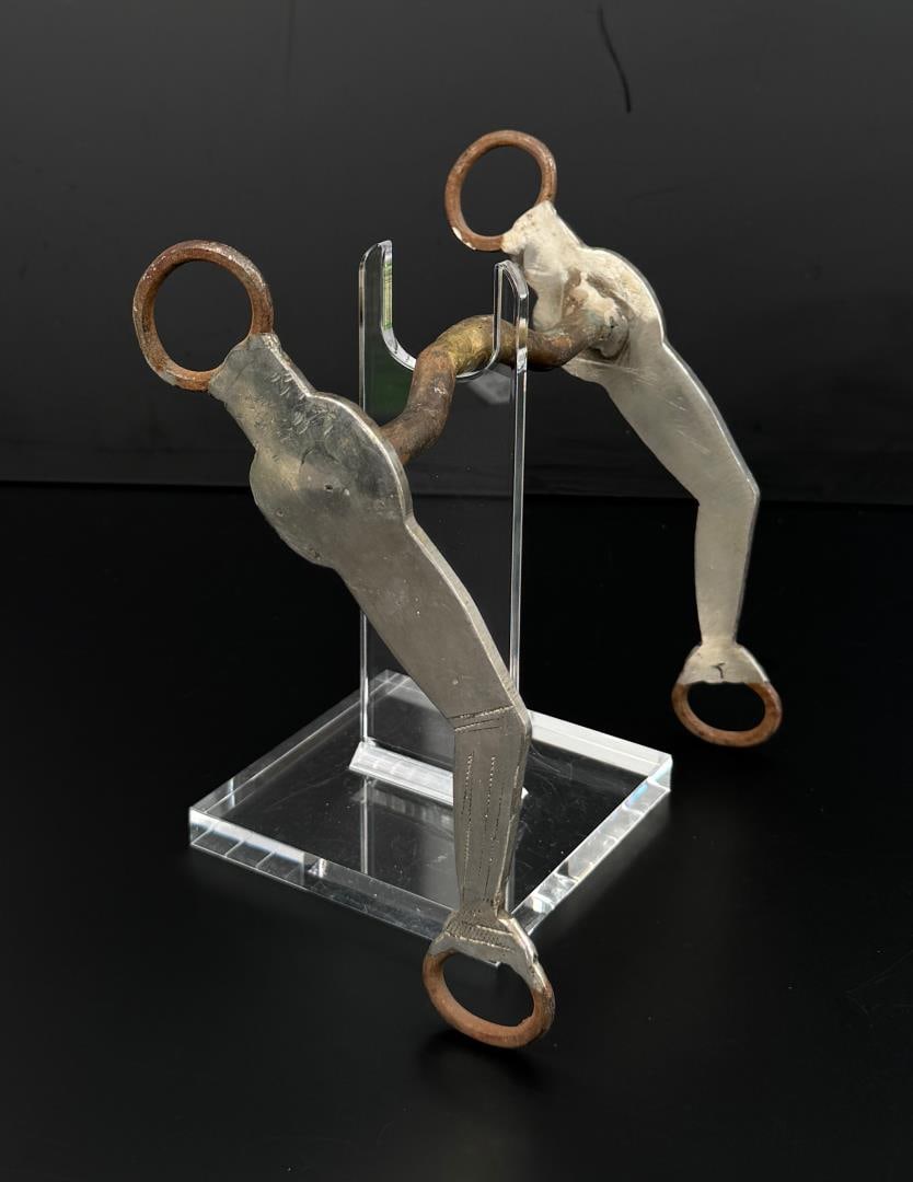 Prison Made Cowboy Lady Leg Horse Bit: Nice example.